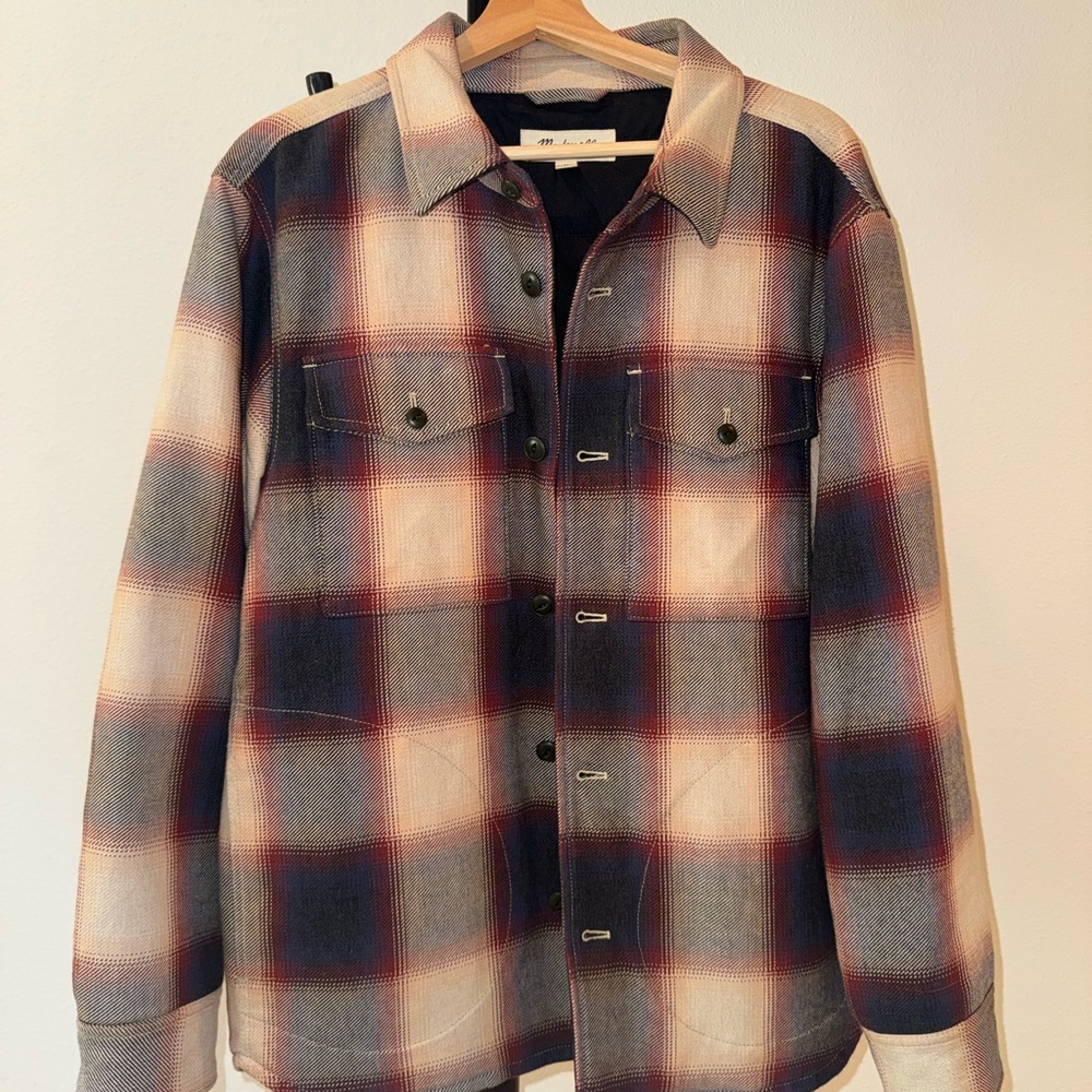 Madewell Quilted Men's Shirt-Jacket